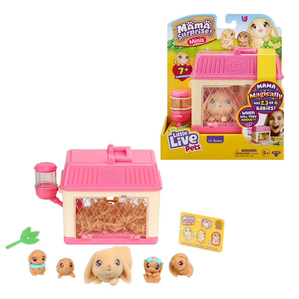 Little Live Pets Mama Surprise Mini Playset Asstd Each