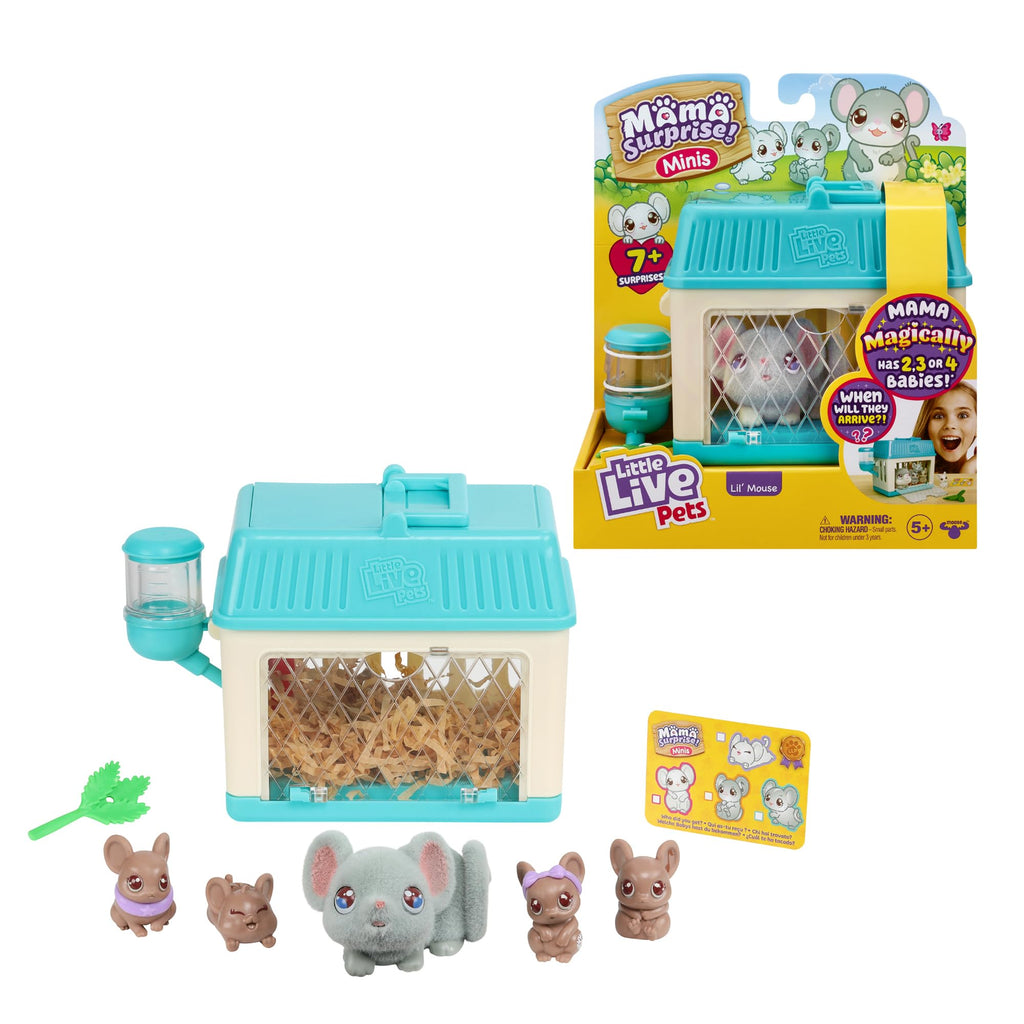 Little Live Pets Mama Surprise Mini Playset Asstd Each