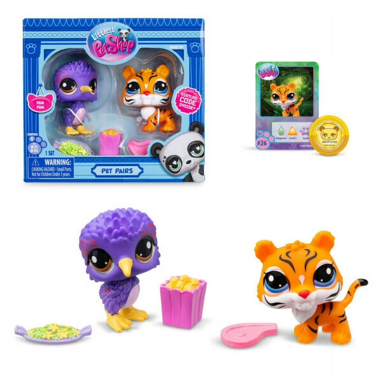 Littlest Pet Shop Pets Pair Pack Series Asstd Each – Pops Toys