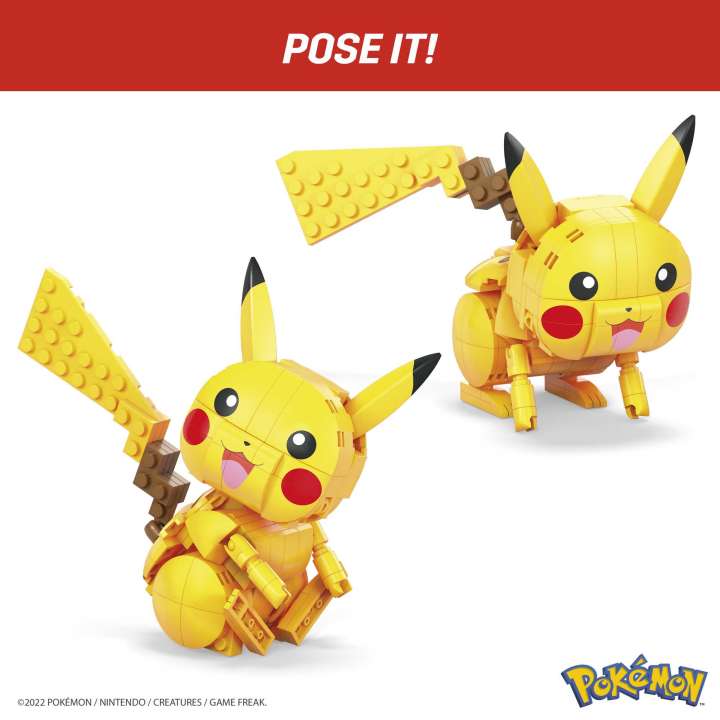MEGA Pokémon Building Toy Kit Pikachu