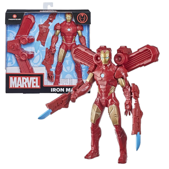 Marvel 24cm Iron Man Figure with Gear