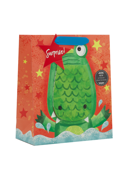 Medium Gift Bag - Crocodile