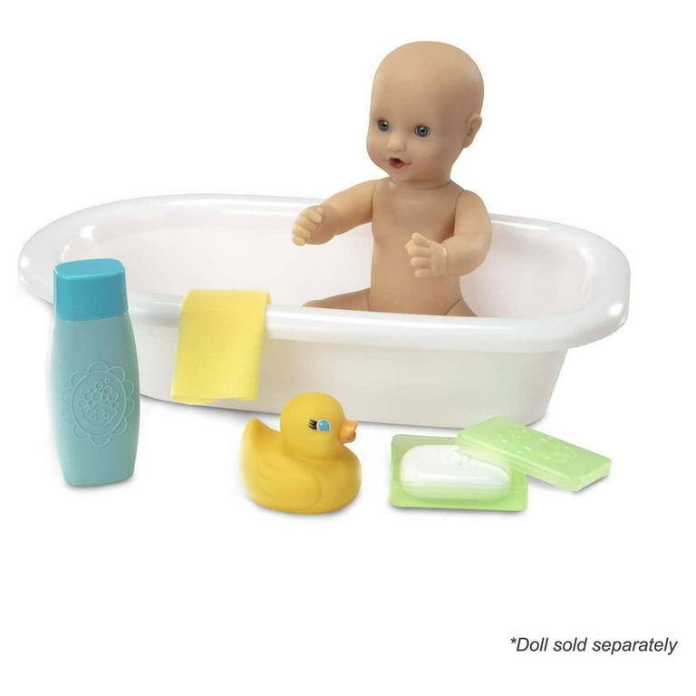 31710 Melissa & Doug Mine to Love Baby Doll Bathtub and Accessories Set - White