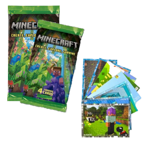 Minecraft 3 Booster Pack Each