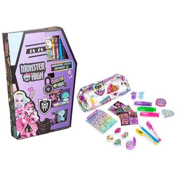 Monster High Locker Stationery Set