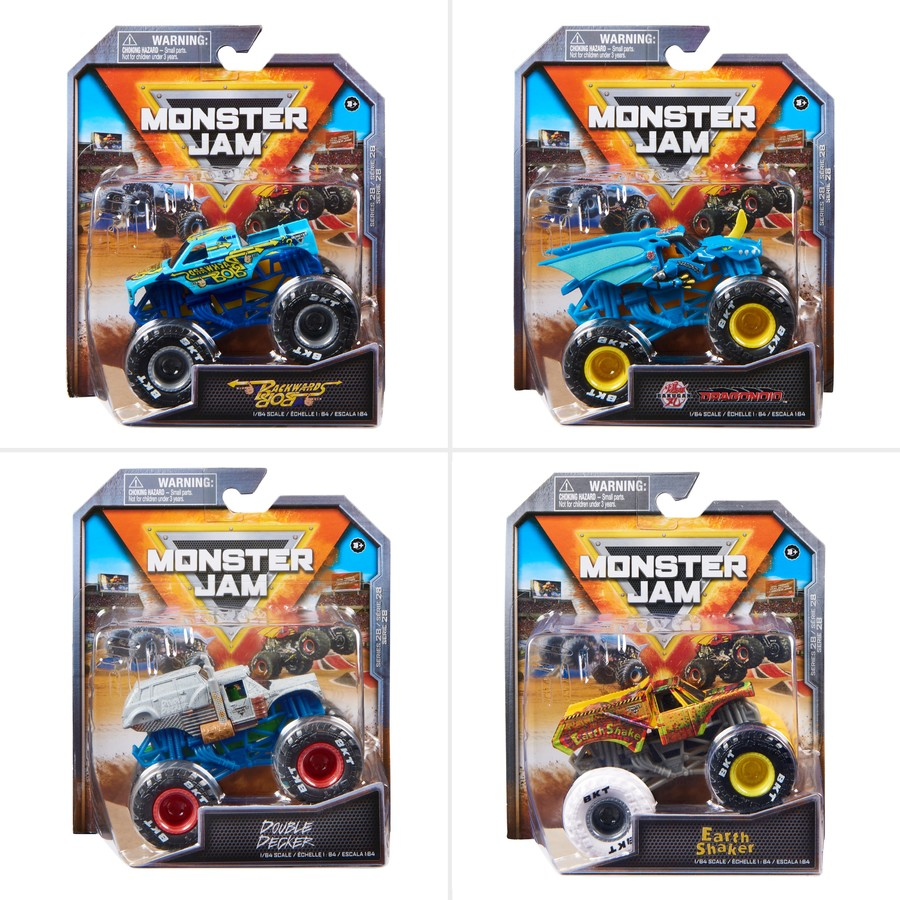 Monster Jam 1 64 Scale 1 Pack Each Pops Toys