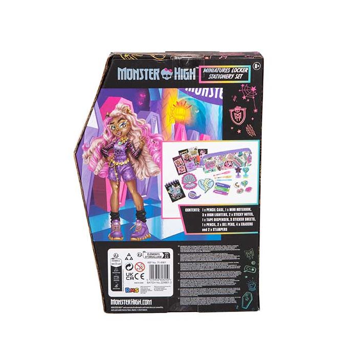 Monster High Locker Stationery Set