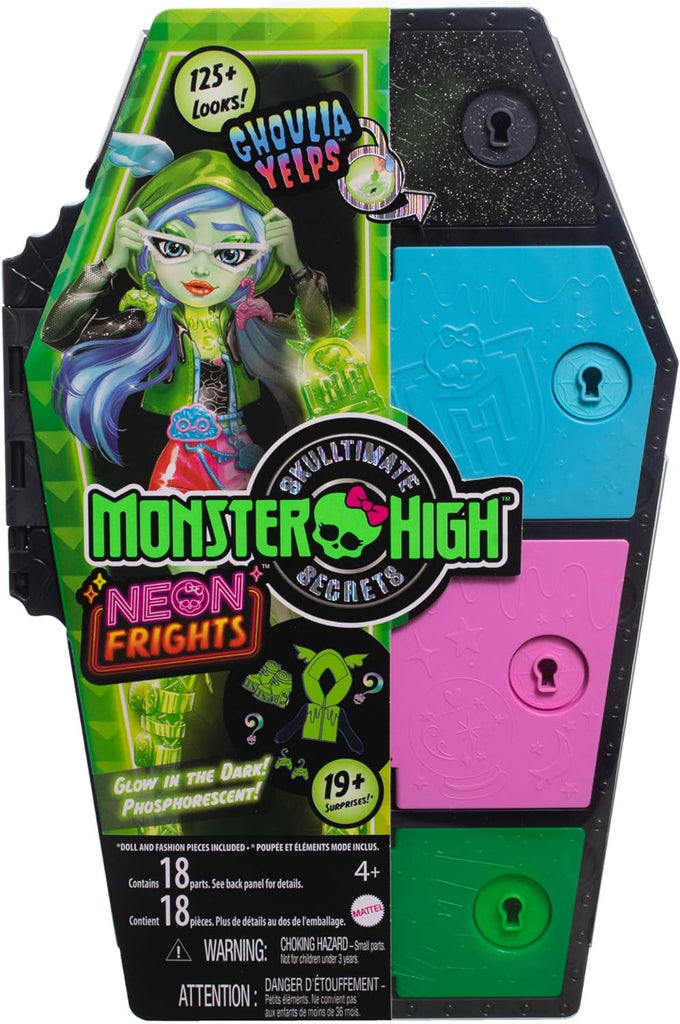 Monster High Skulltimate Secrets Neon Frights Asstd Each