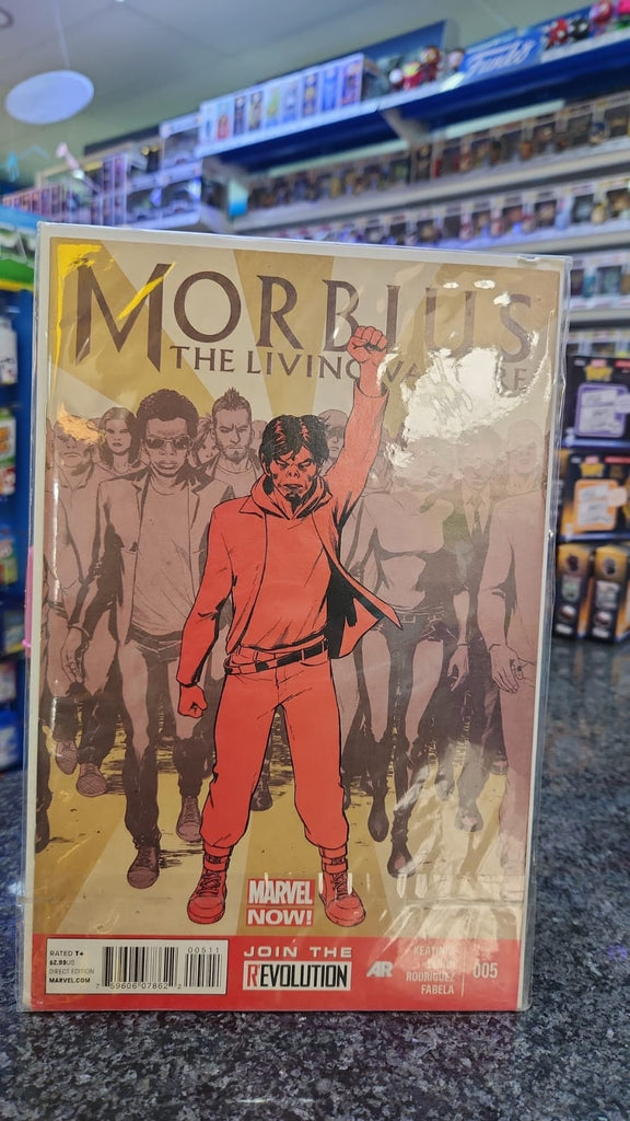 Morbius The Living Vampire Comic Book