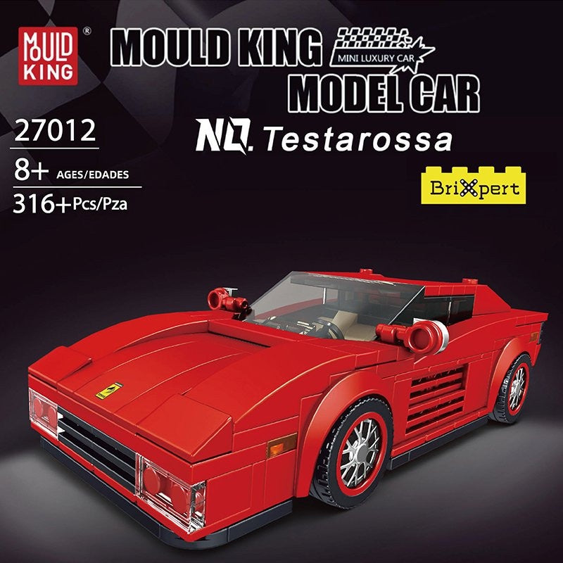 Mould King Famous Cars Ferrari Testarossa