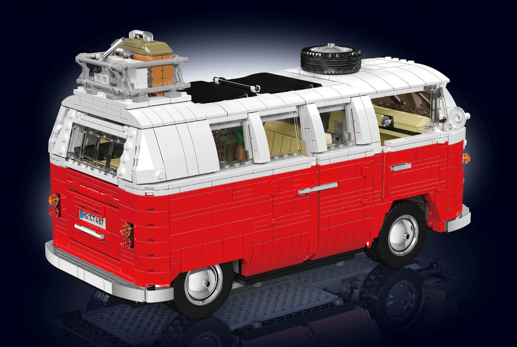 Mould King VW T1 Camper Van Building Blocks (2056pcs) - 31cm Long