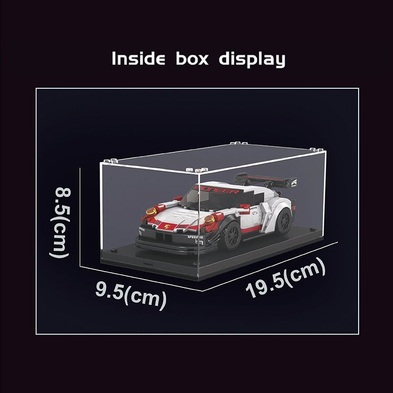 Mould King Porsche 911 RSR with Display Case