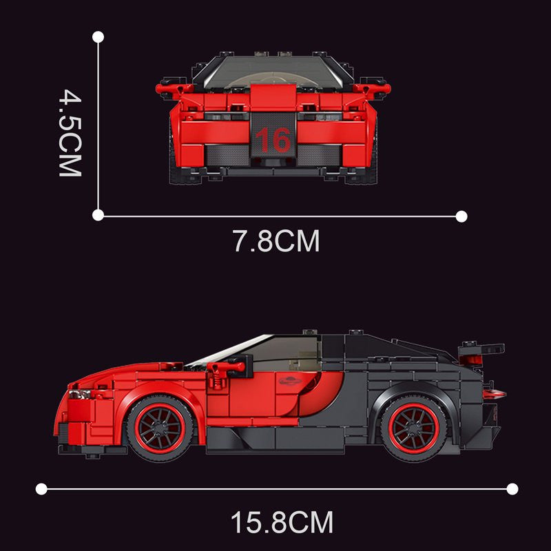 Mould King Famous Cars Bugatti Veyron