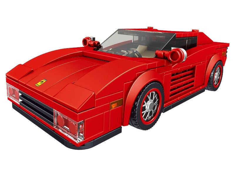 Mould King Famous Cars Ferrari Testarossa