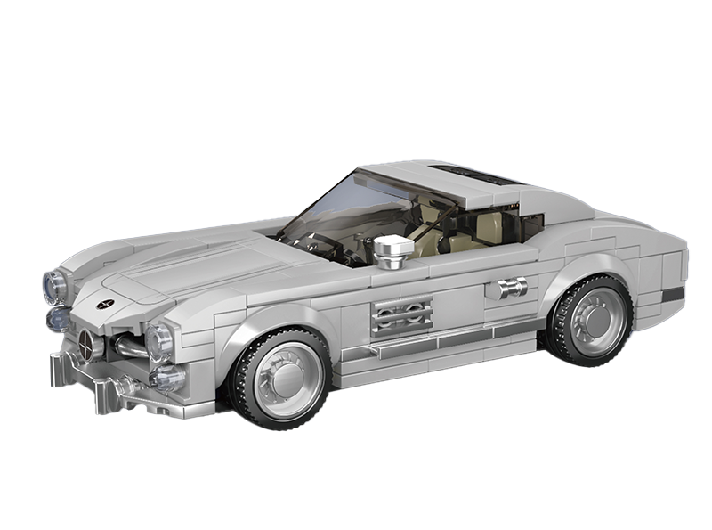 Mould King Famous Cars Mercedes 300 SL