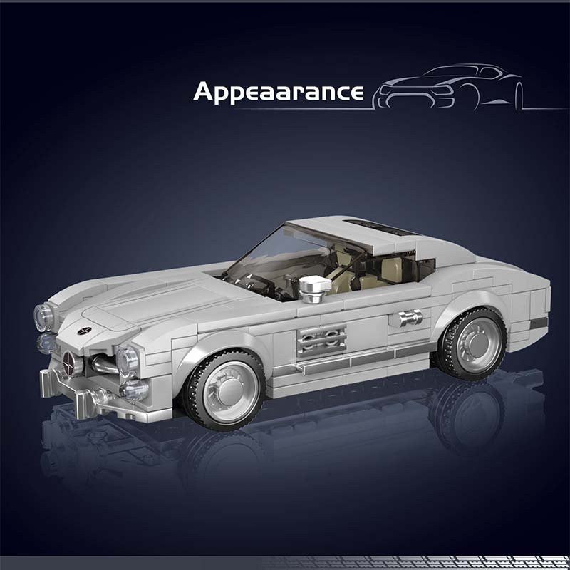 Mould King Famous Cars Mercedes 300 SL