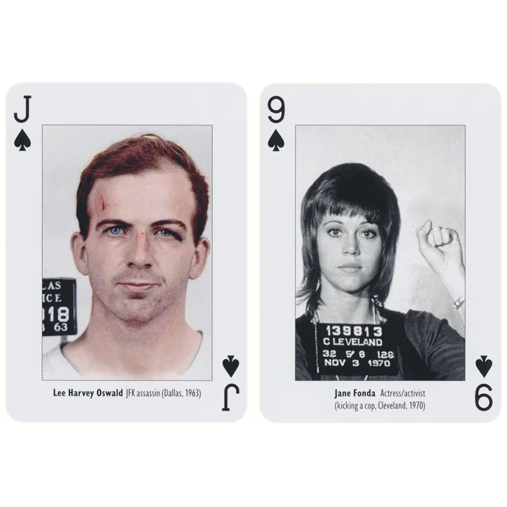 Mugshots Playing Cards