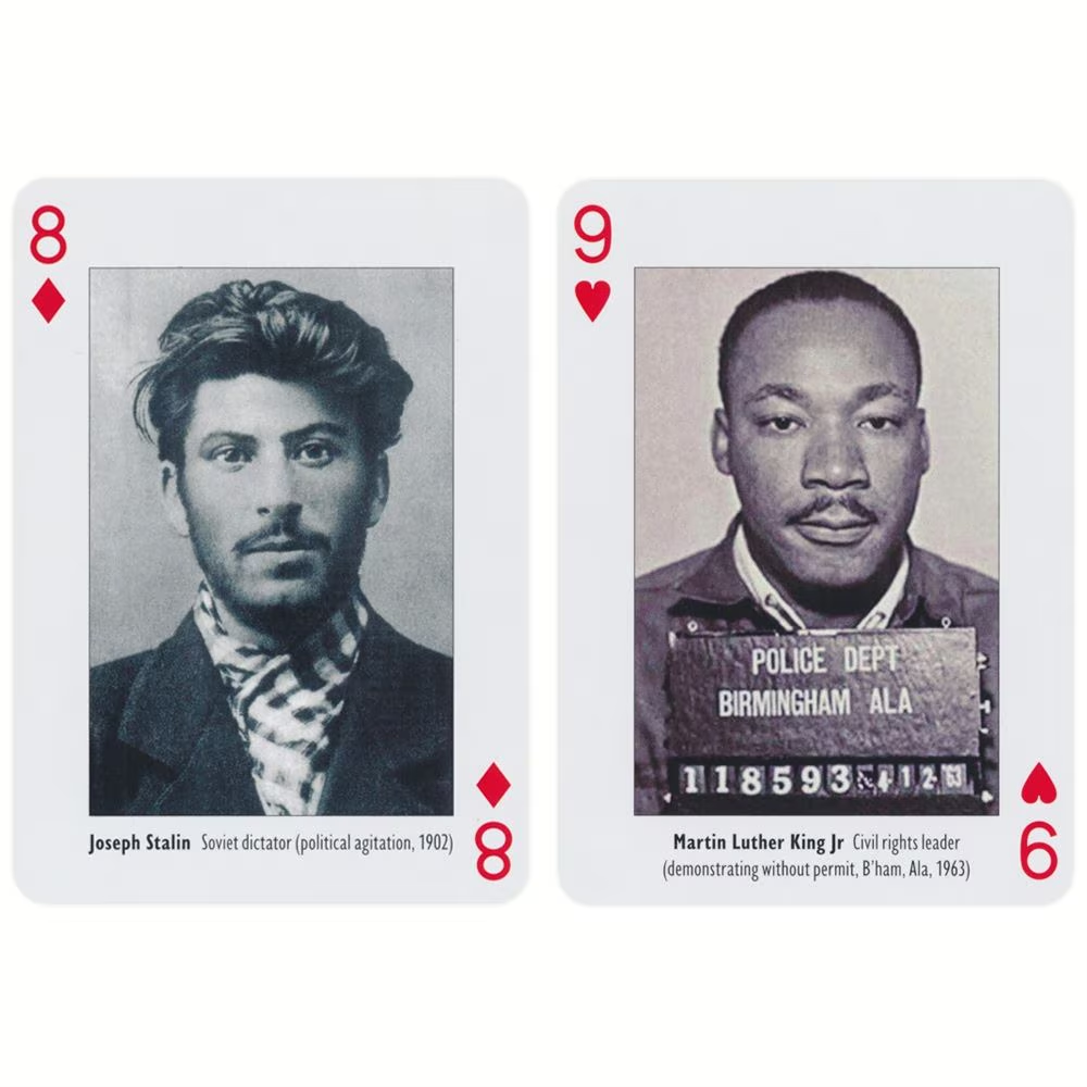 Mugshots Playing Cards