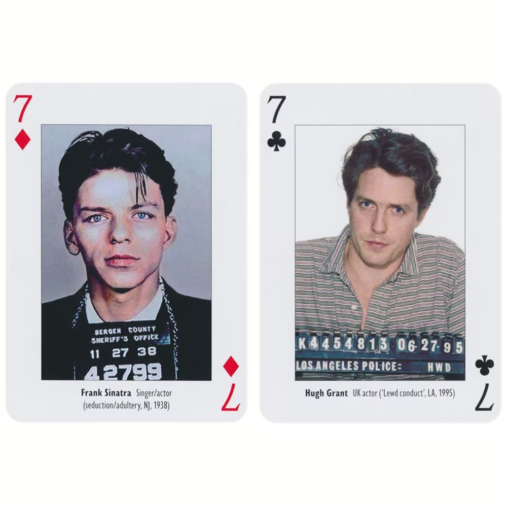 Mugshots Playing Cards