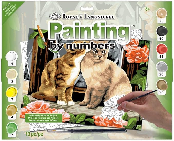 Paint By Number Junior - Kissing Kittens