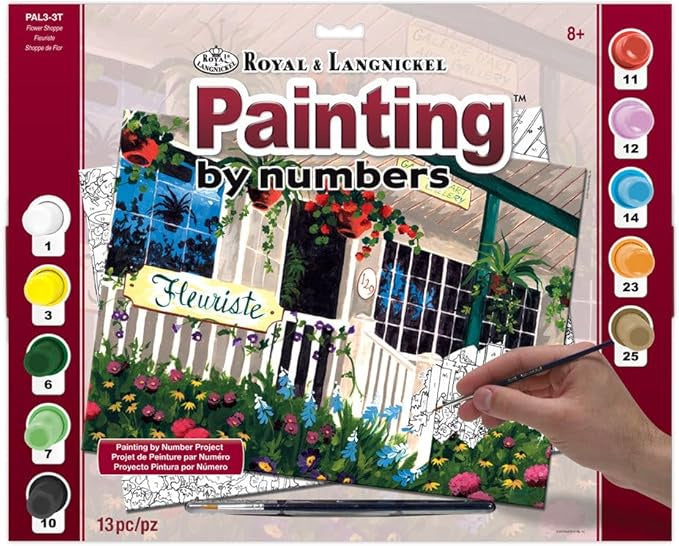 Paint By Numbers Adult - Flower Shop