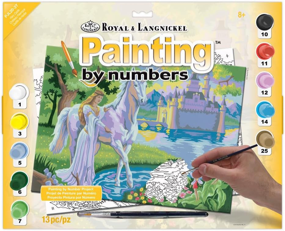 Paint By Numbers Junior - Fairy Castle