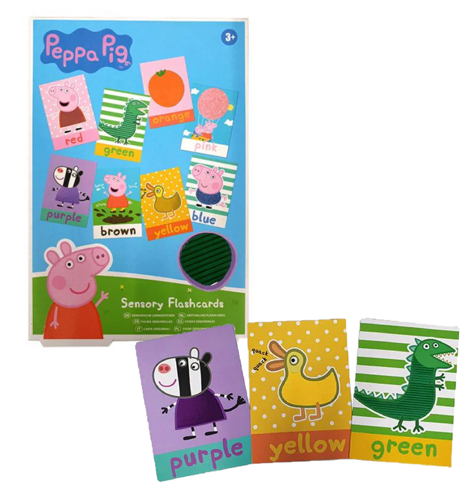 Peppa Pig Sensory Flash Cards