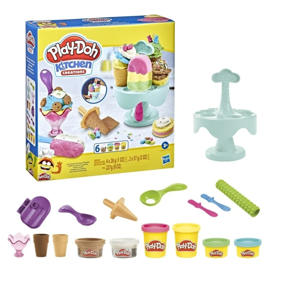 Play-Doh Silly Snacks Ice-Cream Carousel