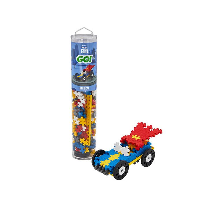 Plus-Plus Color Cars Hero 200 Piece Tube