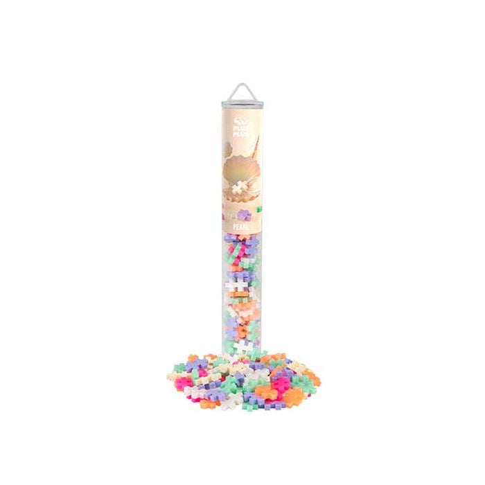 Plus-Plus Pearl Mix 100 Piece Tube