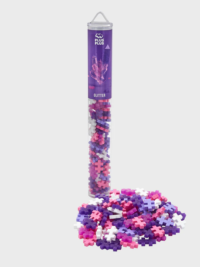 Plus-Plus Glitter Mix 100 Piece Tube