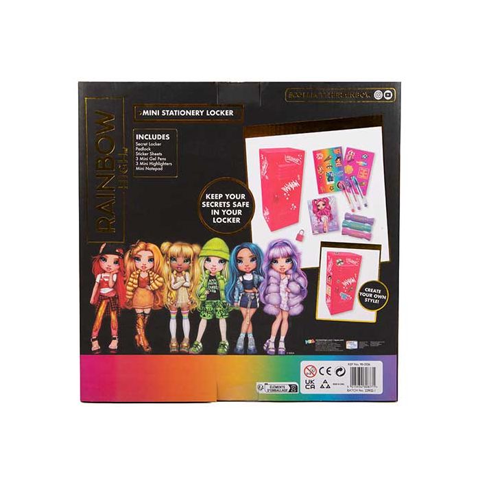 Rainbow High Mini Stationery Locker