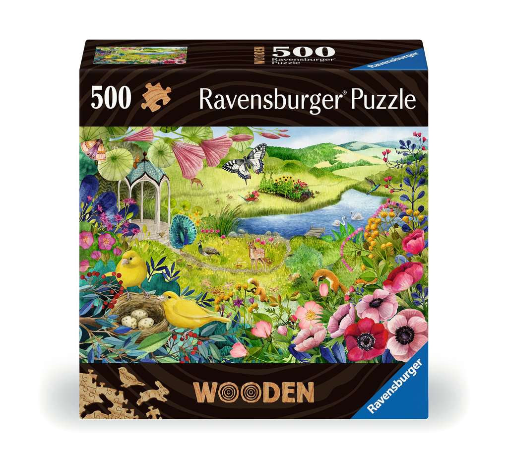 Ravensburger Nature Garden 500 Piece Wooden Puzzle