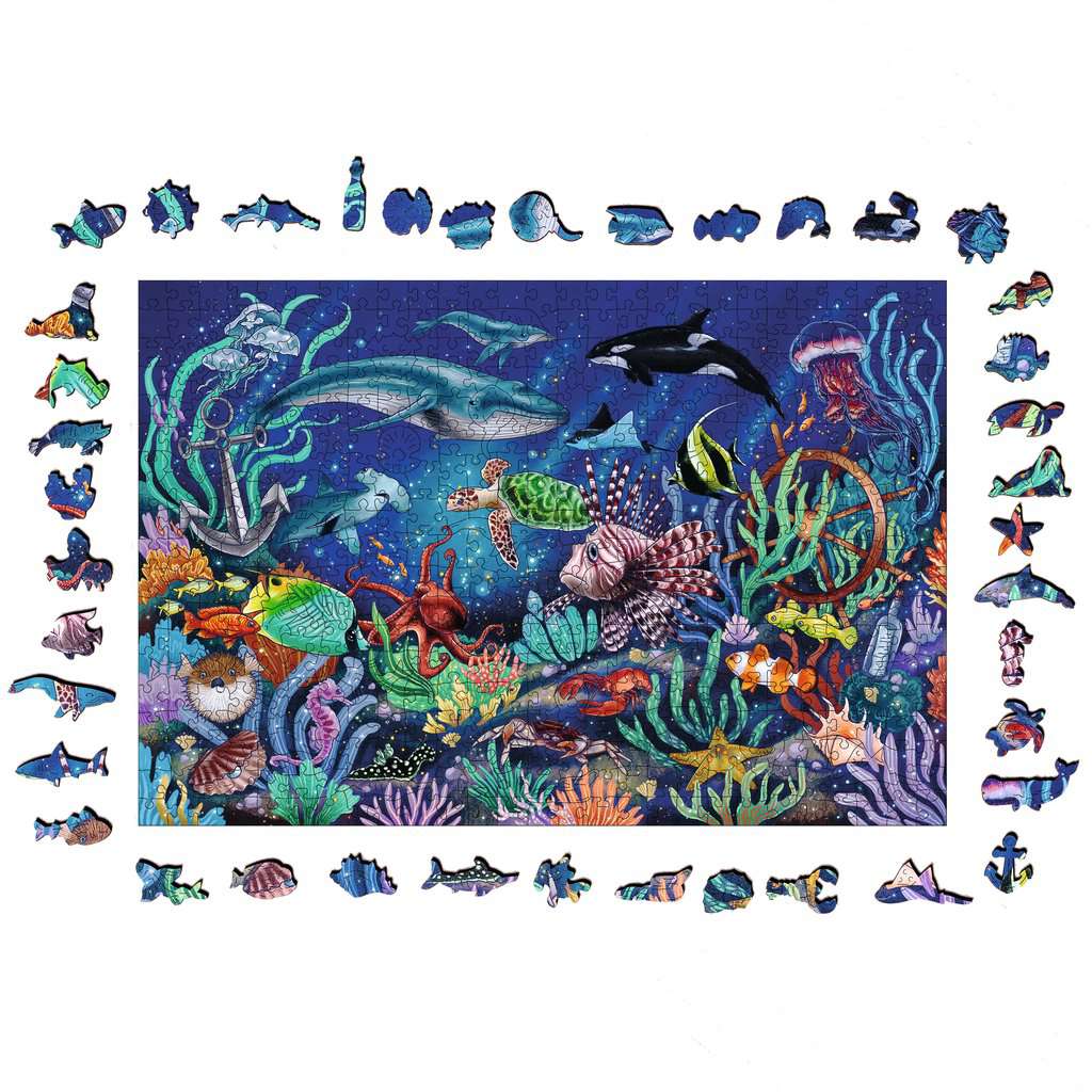 Ravensburger Under The Sea 500 Piece Wooden Puzzle