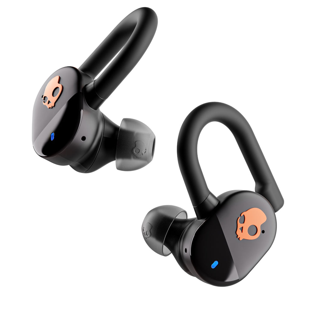 Skullcandy Push Play Active in-Ear Wireless Earbuds - True Black/Orange