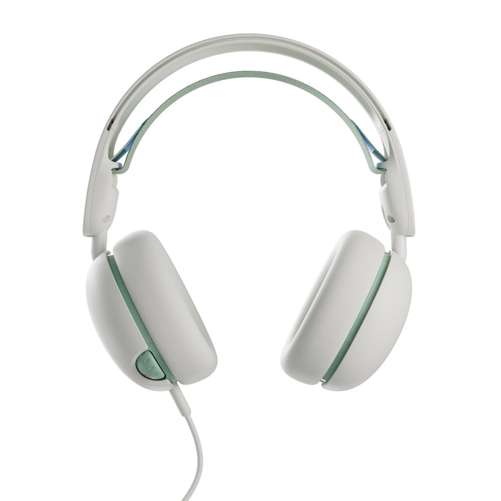 Skullcandy Grom Over-Ear Wired Headphones for Kids - Bone Seafoam