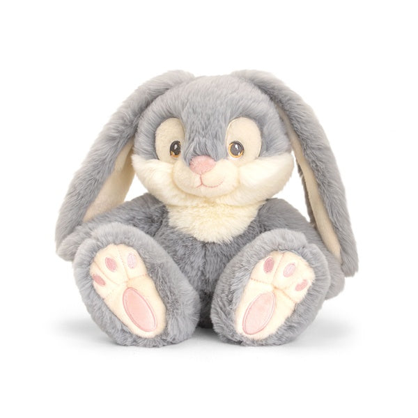 Keeleco Patchfoot Rabbit 15cm Grey