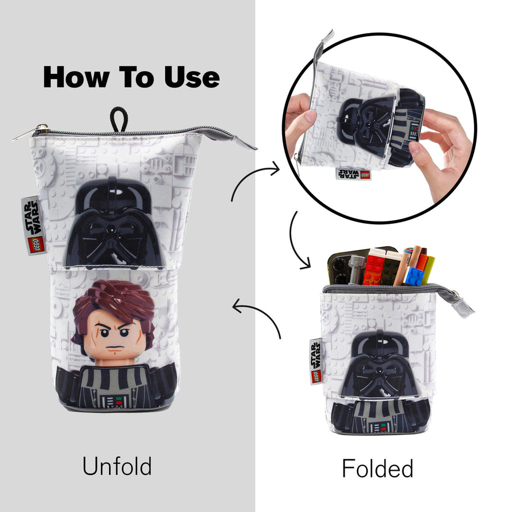 LEGO Star Wars - Darth Vader and Anakin Skywalker Pop-Up Pencil Case Each