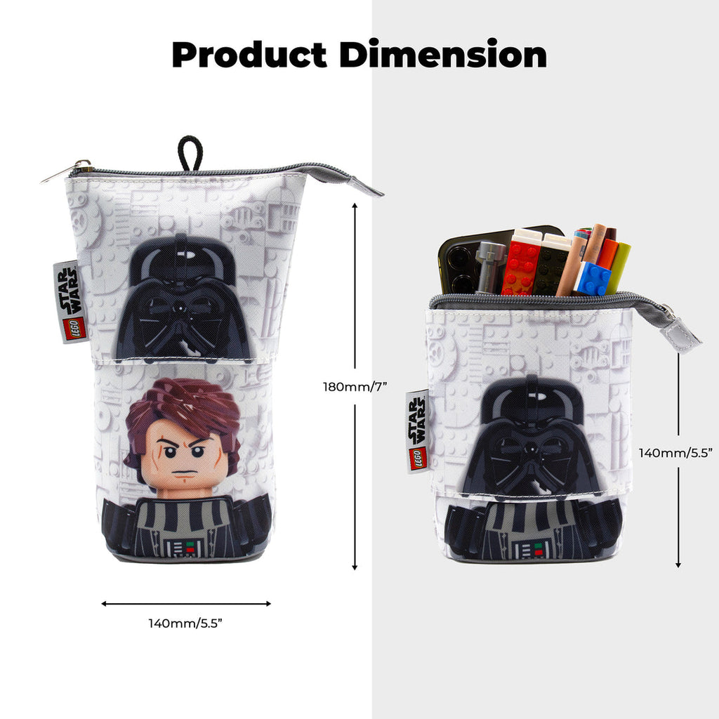 LEGO Star Wars - Darth Vader and Anakin Skywalker Pop-Up Pencil Case Each