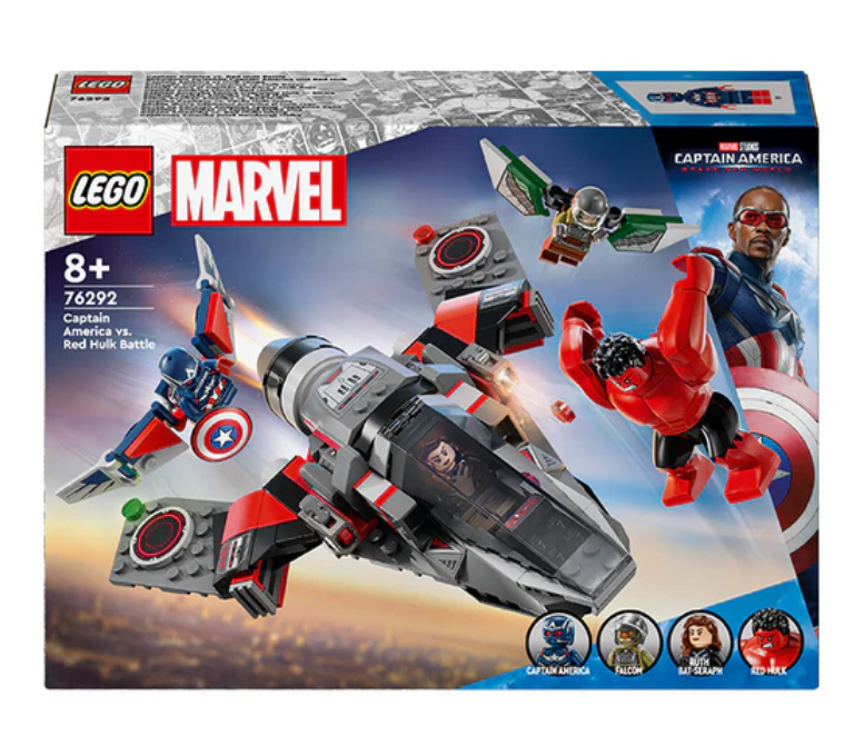 LEGO® Marvel Captain America vs. Red Hulk Battle Set 76292