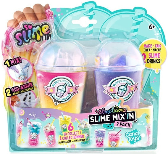 Slime'licious Drinks 2 Pack Asstd Each