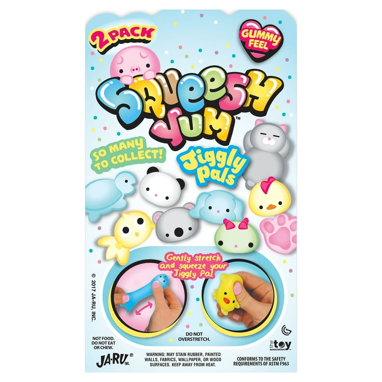 Jaru Glow Squeesh Yum Jiggly 2 Pk Asst Each