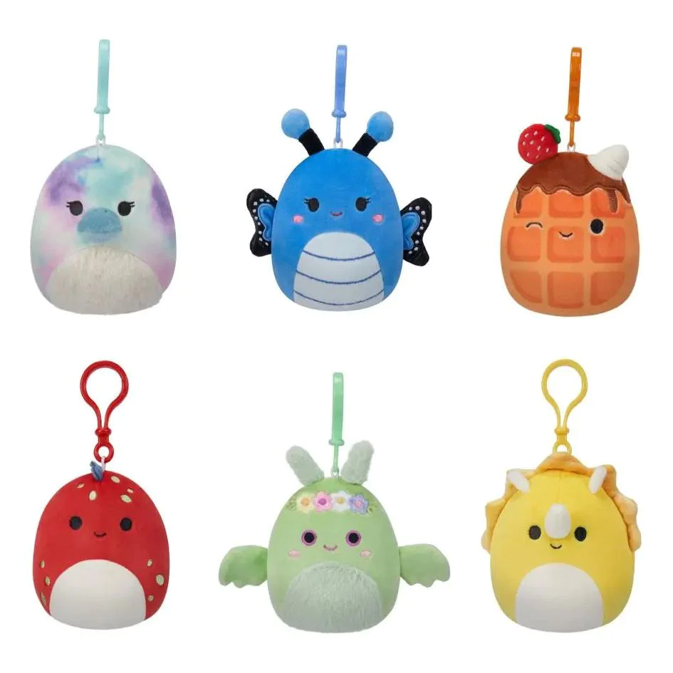 Squishmallows 3.5 Inch Clip On Plush Squad Each