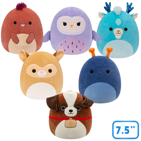 Squishmallows 7.5 Inch Plush Squad B (Wave 21) Each