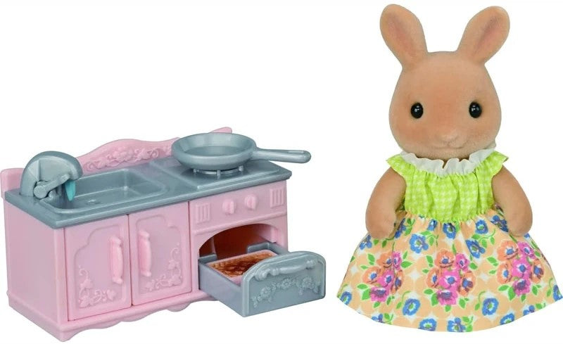 Sylvanian Families Sunny Rabbit Mother’s Cooking Set