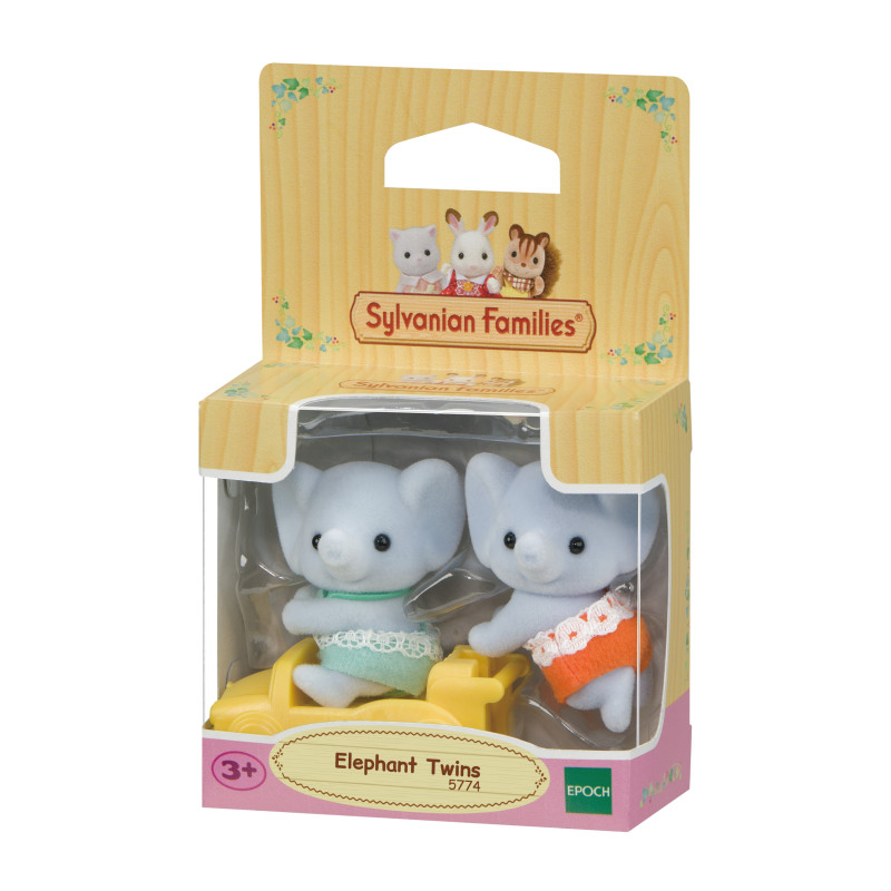 Sylvanian Families Elephant Twins