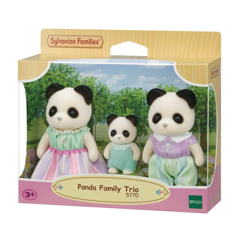 Sylvanian Families Panda Family Trio