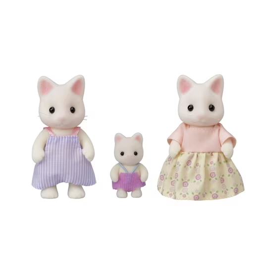 Sylvanian Families Floral Cat Family