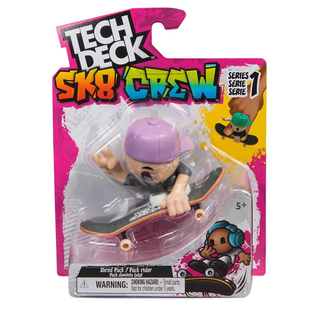 Tech Deck Sk8 Crew Single Pack Asstd Each