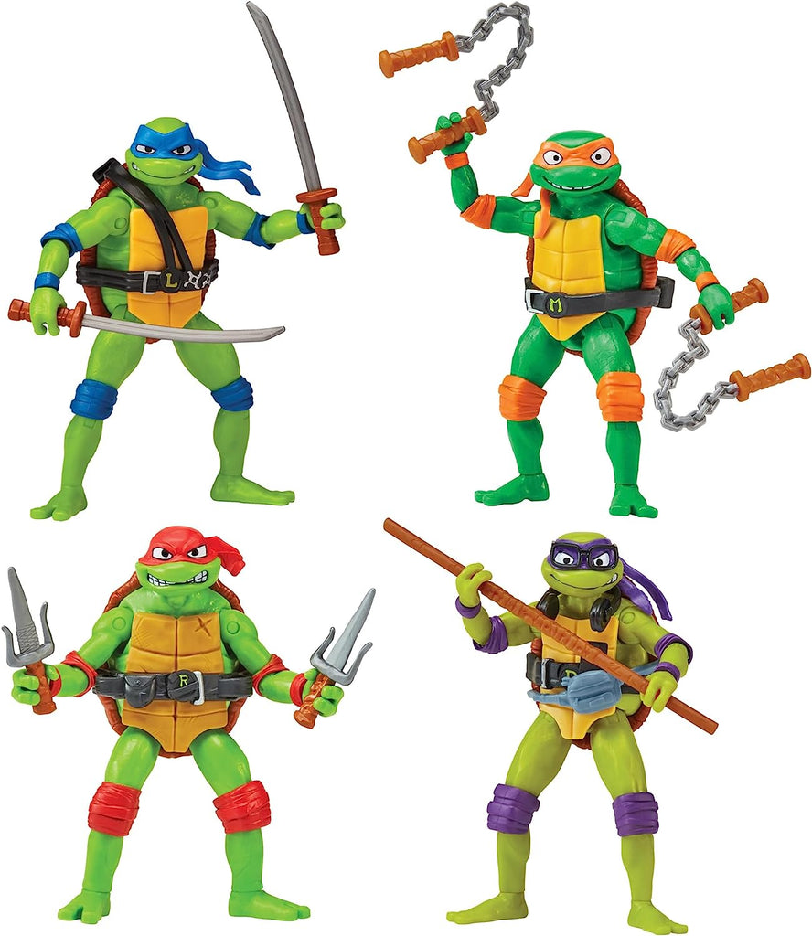 Teenage Mutant Ninja Turtles Mutant Mayhem The Four Brothers Basic Assortment